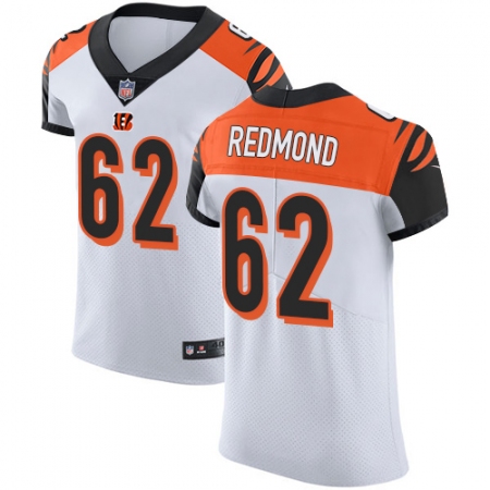 Men's Nike Cincinnati Bengals #62 Alex Redmond White Vapor Untouchable Elite Player NFL Jersey