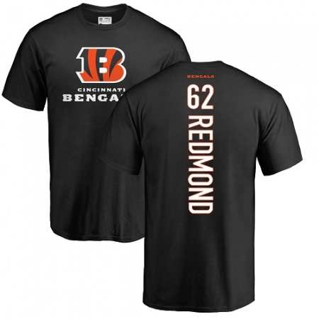NFL Nike Cincinnati Bengals #62 Alex Redmond Black Backer T-Shirt