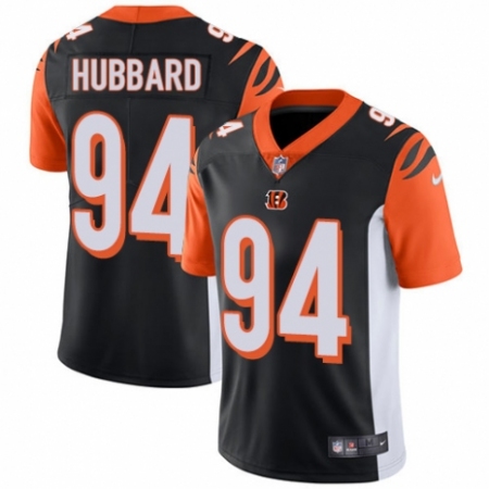 Youth Nike Cincinnati Bengals #94 Sam Hubbard Black Team Color Vapor Untouchable Limited Player NFL Jersey