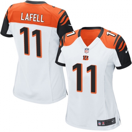 Women's Nike Cincinnati Bengals #11 Brandon LaFell Game White NFL Jersey
