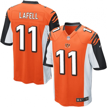 Men's Nike Cincinnati Bengals #11 Brandon LaFell Game Orange Alternate NFL Jersey