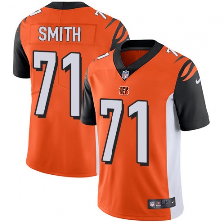 Youth Nike Cincinnati Bengals #71 Andre Smith Elite Orange Alternate NFL Jersey