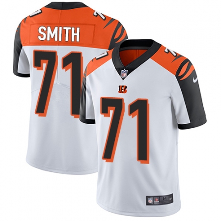 Youth Nike Cincinnati Bengals #71 Andre Smith Elite White NFL Jersey