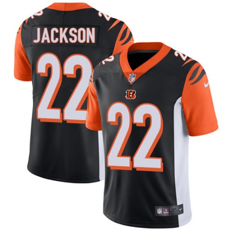 Youth Nike Cincinnati Bengals #22 William Jackson Elite Black Team Color NFL Jersey