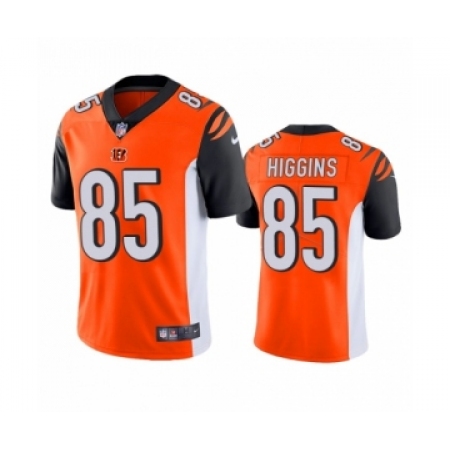 Cincinnati Bengals #85 Tee Higgins Orange 2020 NFL Draft Vapor Limited Jersey