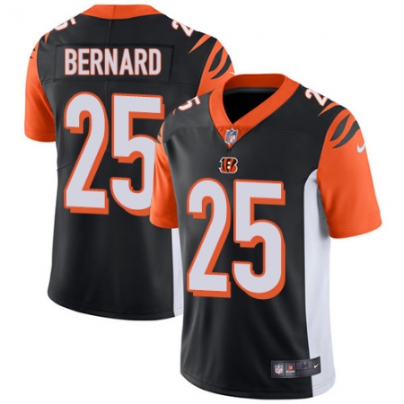 Men's Nike Cincinnati Bengals #25 Giovani Bernard Vapor Untouchable Limited Black Team Color NFL Jersey