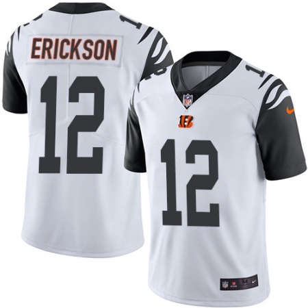 Youth Nike Cincinnati Bengals #12 Alex Erickson Limited White Rush Vapor Untouchable NFL Jersey