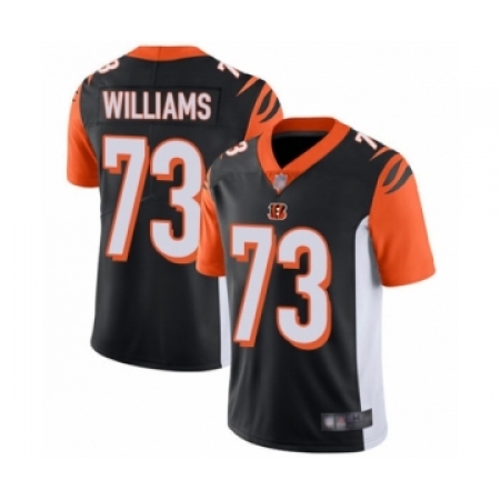 Men's Cincinnati Bengals #73 Jonah Williams Black Team Color Vapor Untouchable Limited Player Football Jersey